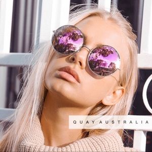 COPY - QUAY AUSTRALIA DYNASTY ROUND MIRROR SUNNIES